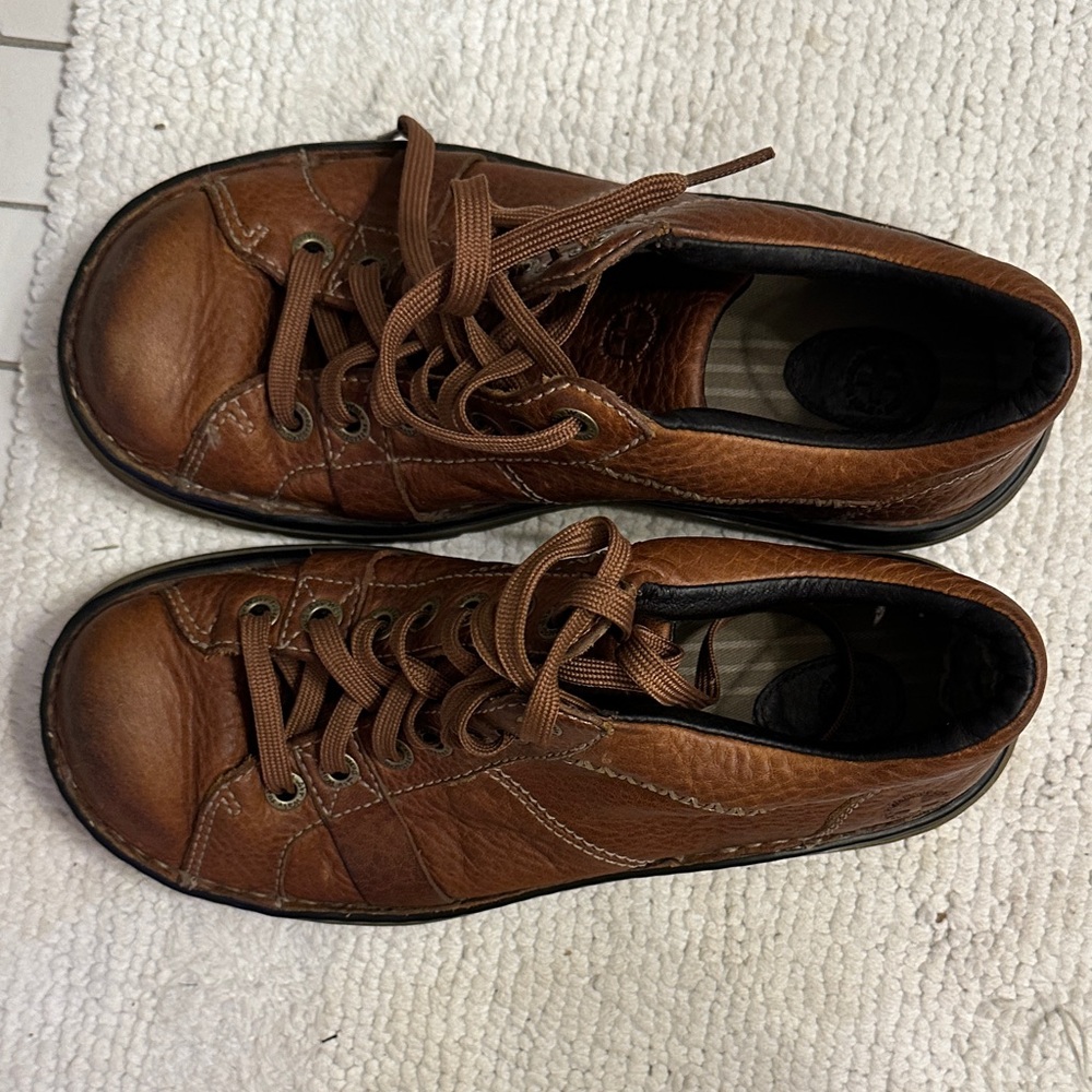 Dr. Martens Brown Leather Sneakers